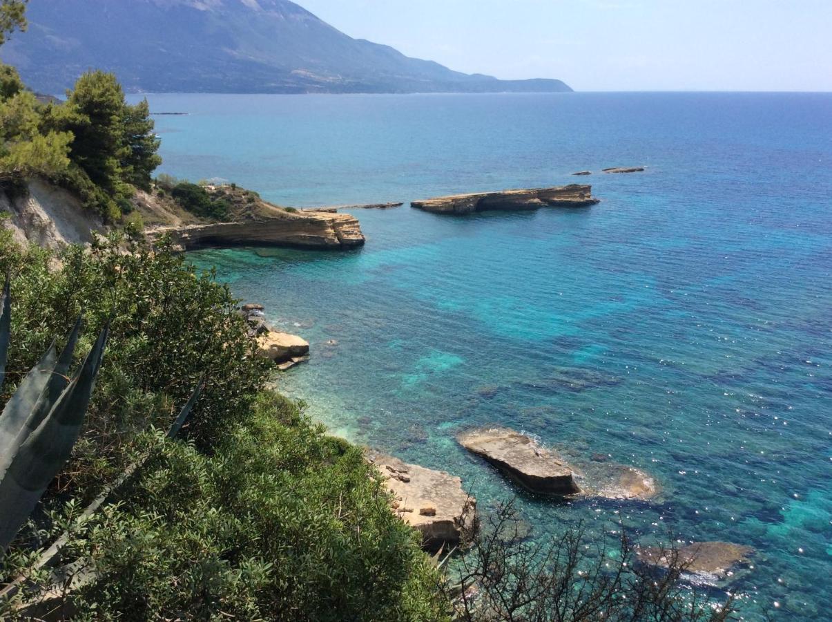 Kefalonia Apartments - Marias Studios - 2 Bedroom Apartment In Orchard, Spartia Esterno foto